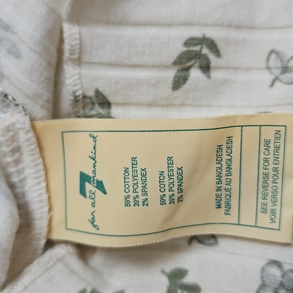 For All 7 Mankind Baby Girls Floral Long Sleeve T Shirt Size 18 Months - Picture 7 of 7